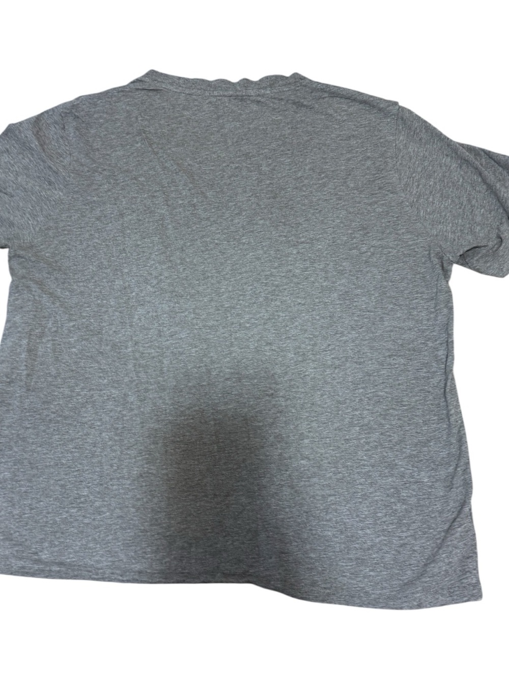 Sezane Grey Tee with Blue Heart Graphic - Picture 5 of 7